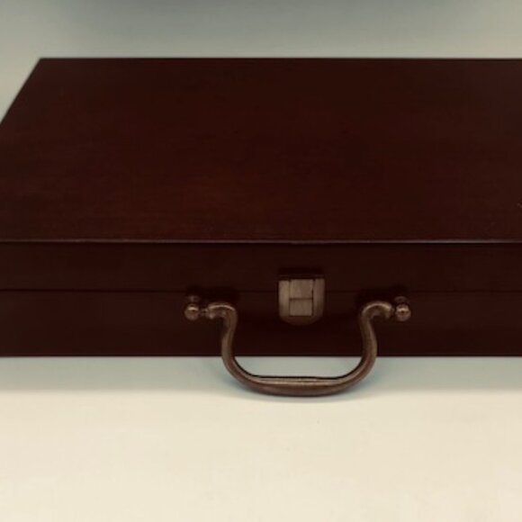 Bombay Company Portable Golf Putter Set in Wood Case - Picture 3 of 8